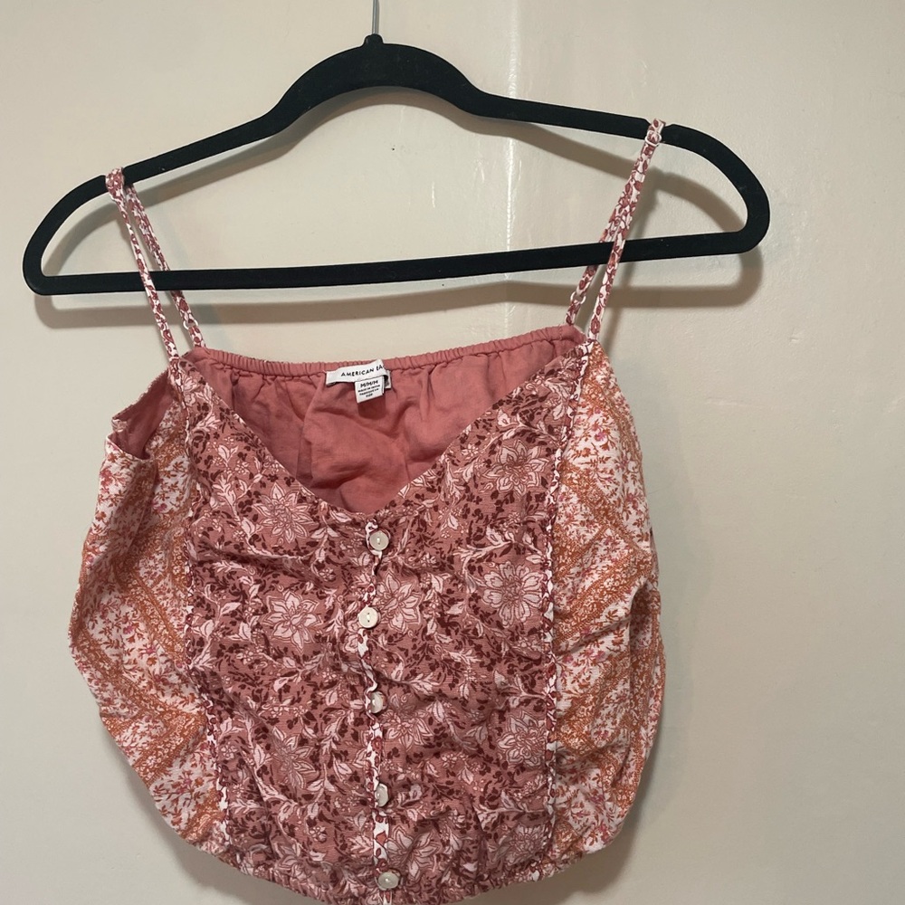 Floral Pink Top